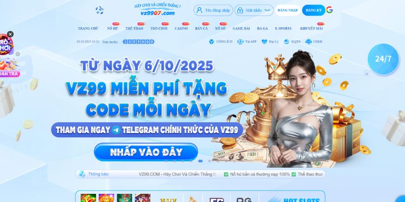 Cập nhật mục Q&A về thủ tục đăng nhập VZ99 